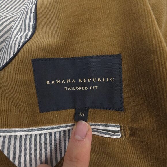 NEW Banana Republic Duca Visconti Tailored Fit Corduroy Blazer Old Money Preppy - Picture 2 of 10